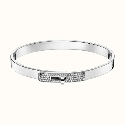 [Luxe Jewels]KELLY SILVER DIAMOND BRACELET