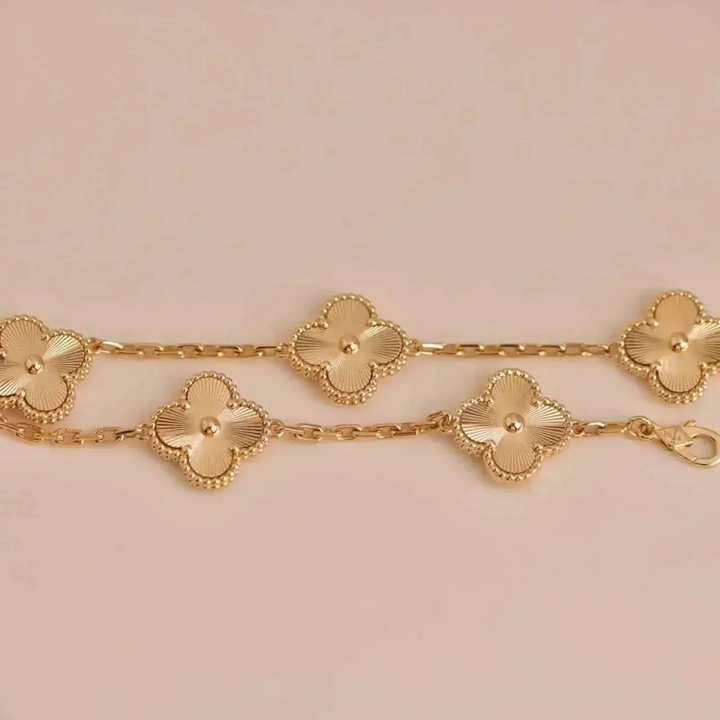 [Luxe Jewels]CLOVER 5 FLOWERS LASER BRACELET