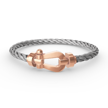 [Luxe Jewels]FORCE LARGE HORSESHOE NO DIAMOND BRACELET ROSE GOLD