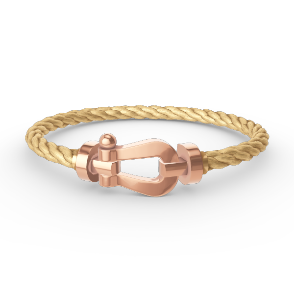 [Luxe Jewels]FORCE LARGE HORSESHOE NO DIAMOND BRACELET ROSE GOLD