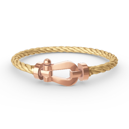 [Luxe Jewels]FORCE LARGE HORSESHOE NO DIAMOND BRACELET ROSE GOLD