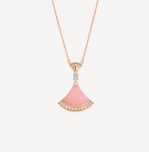 [Luxe Jewels]DREAM NECKLACE PINK OPAL