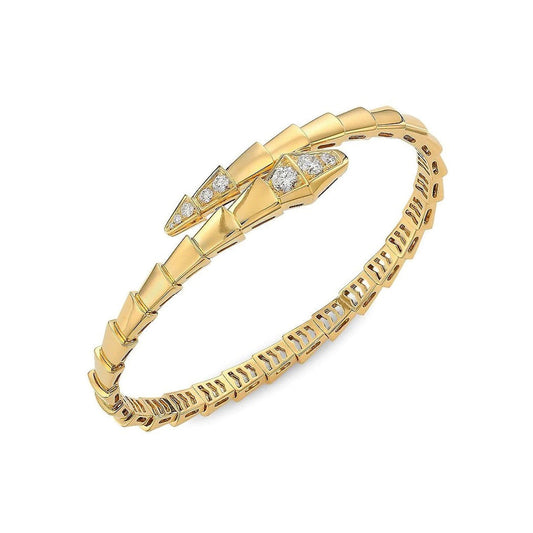 [Luxe Jewels]SERPENTI BRACELET DIAMONDS PINK GOLD