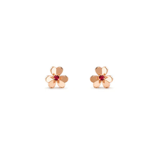 [Luxe Jewels]FRIVOLE  FLOWER PINK EARRINGS