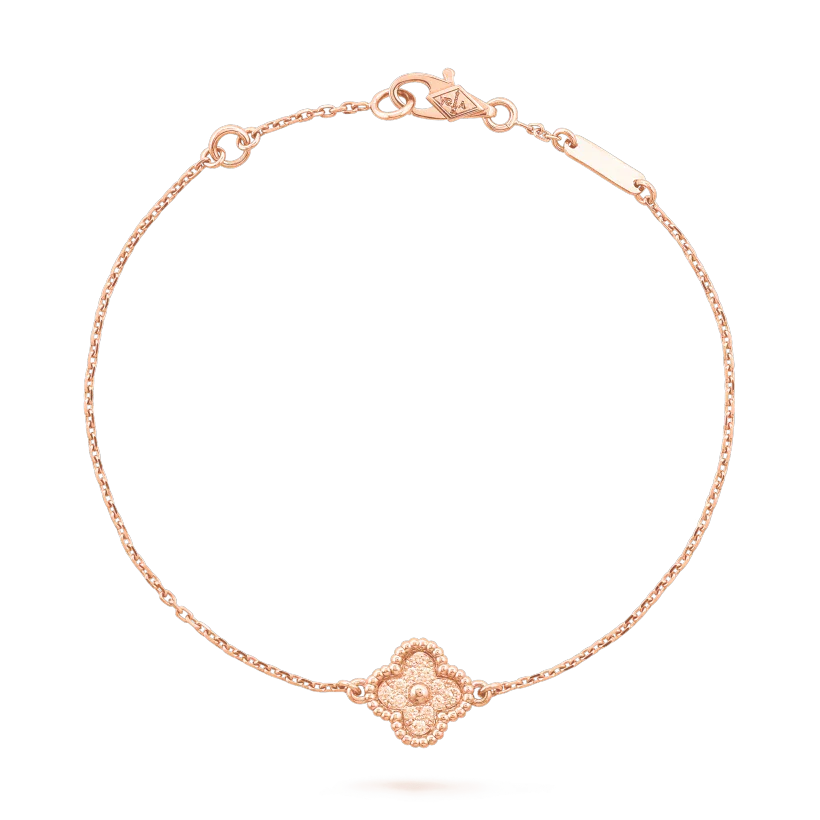 [Luxe Jewels]CLOVER SINGLE FLOWER BRACELET