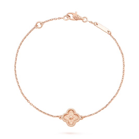 [Luxe Jewels]CLOVER SINGLE FLOWER BRACELET