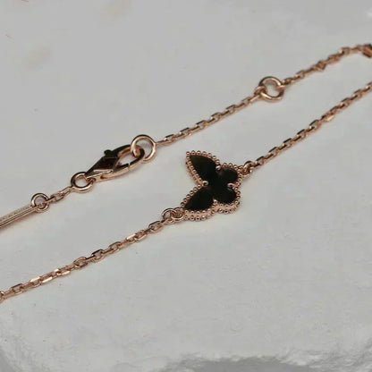 [Luxe Jewels]BUTTERFLY ONYX  BUTTERFLY BRACELET