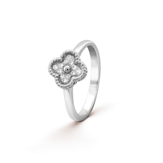 [Luxe Jewels]CLOVER DIAMOND RING