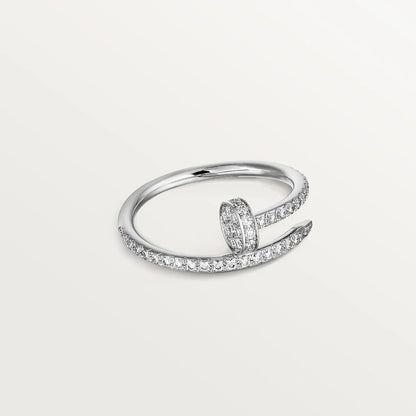 [Luxe Jewels]JUSTE RING 1.8MM SILVER DIAMONDS