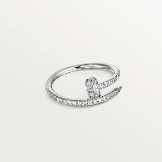 [Luxe Jewels]JUSTE RING 1.8MM SILVER DIAMONDS